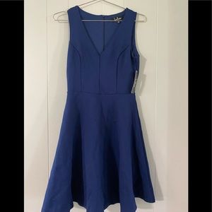 NWT Lulus Skater Dress Blue